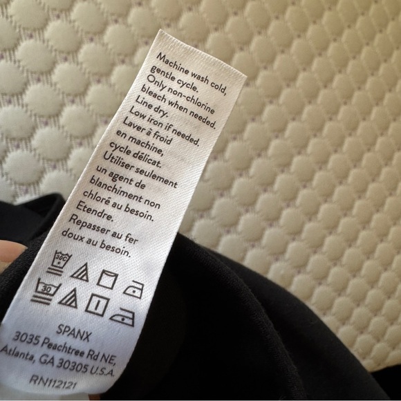 NWOT Spanx Black Legging Pants Size L - Picture 10 of 11